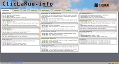 Desktop Screenshot of cliclarue.info